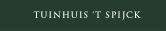 Tuinhuis 't Spijck